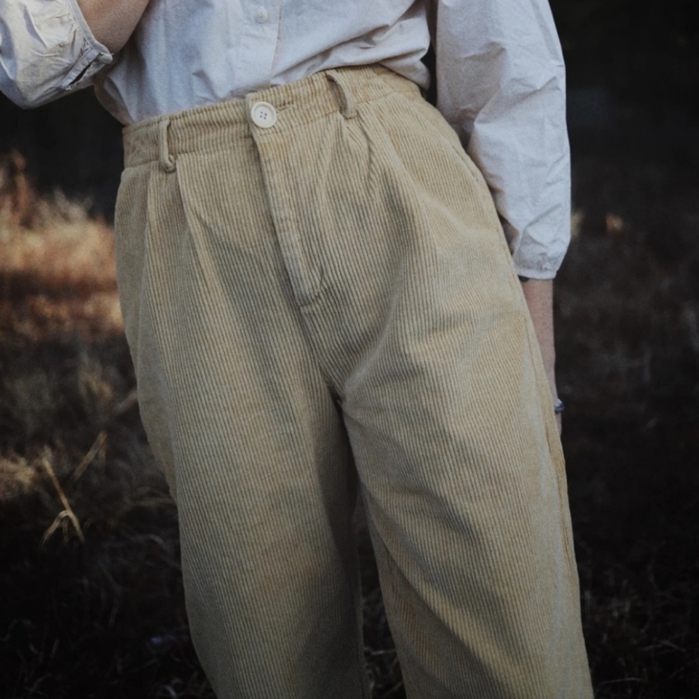 Rudy Jude Corduroy Sal Trouser Honey Size 5